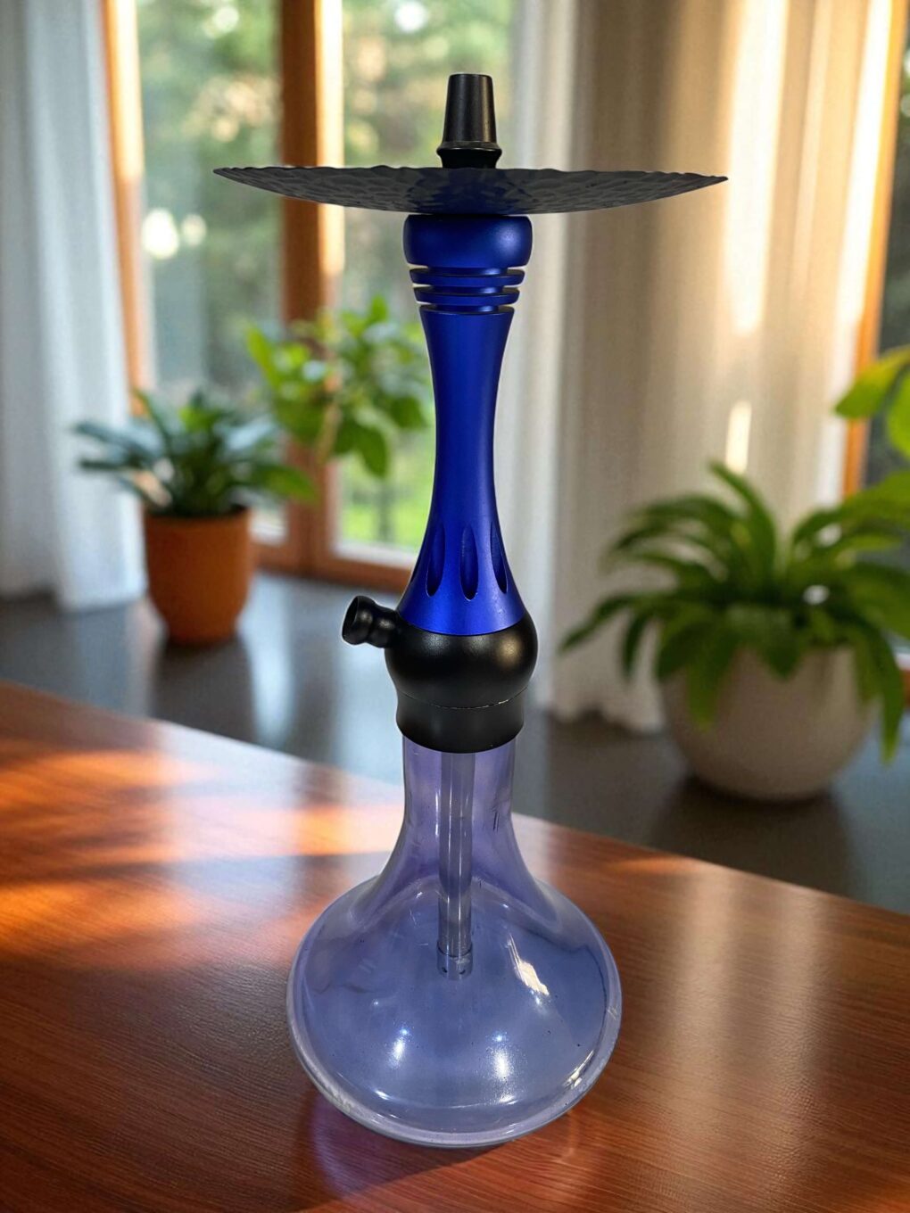 Mavi nargile takımı