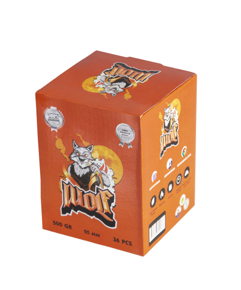 Kefo Wolf 500 gr nargile kömürü