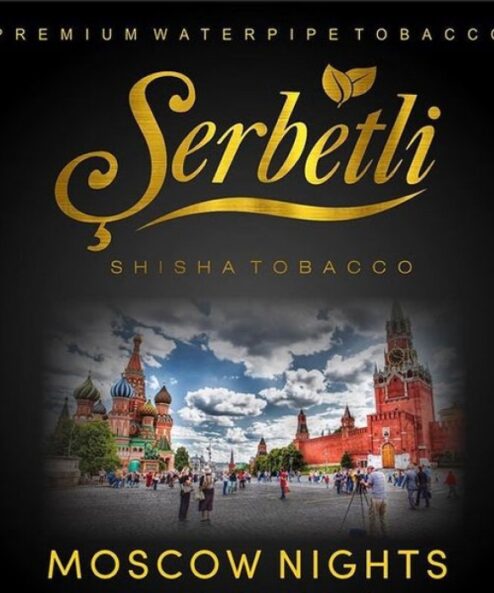 Şerbetli Tobacco Moscow Night 500 Gr Nargile Tütünü - Bandrollü