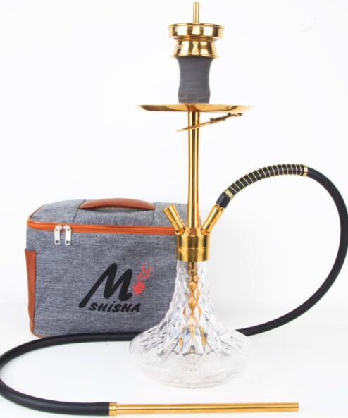 Mshisha Midi Cafe 7 Titanyum Gold Nargile Takımı