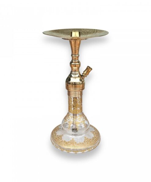 Sultan DNT11 Small Puff Desenli Manolya Nargile Takımı