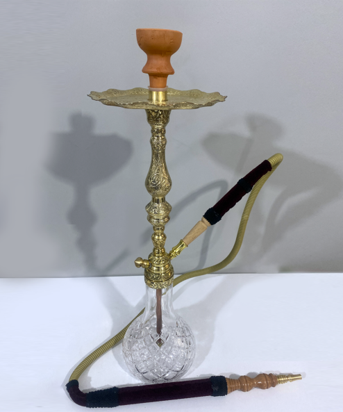 Tuğralı Döküm Kahveci Nargile Takımı - Cemre Şişe